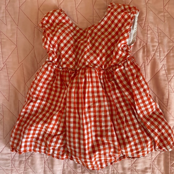 Gingham baby dress - Picture 1 of 2